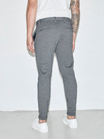 Lade das Bild in den Galerie-Viewer, GABBA | Pisa Jersey Pant Cropped | 801 hellgrau