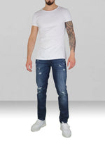 Lade das Bild in den Galerie-Viewer, Pad&Pen | PPFRANK JEANS - Slim Fit | bluelagune