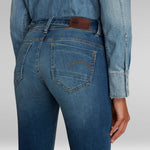 Lade das Bild in den Galerie-Viewer, G-Star | Midge Straight Jeans | 6028 medium indigo aged
