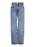 Lade das Bild in den Galerie-Viewer, ONLY | JUICY LIFE WIDE HIGH WAIST JEANS | MEDIUM BLUE
