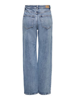 Lade das Bild in den Galerie-Viewer, ONLY | JUICY LIFE WIDE HIGH WAIST JEANS | MEDIUM BLUE