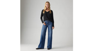 Levis | 318™ Formende Wide Leg Jeans | 0001 usedwashed