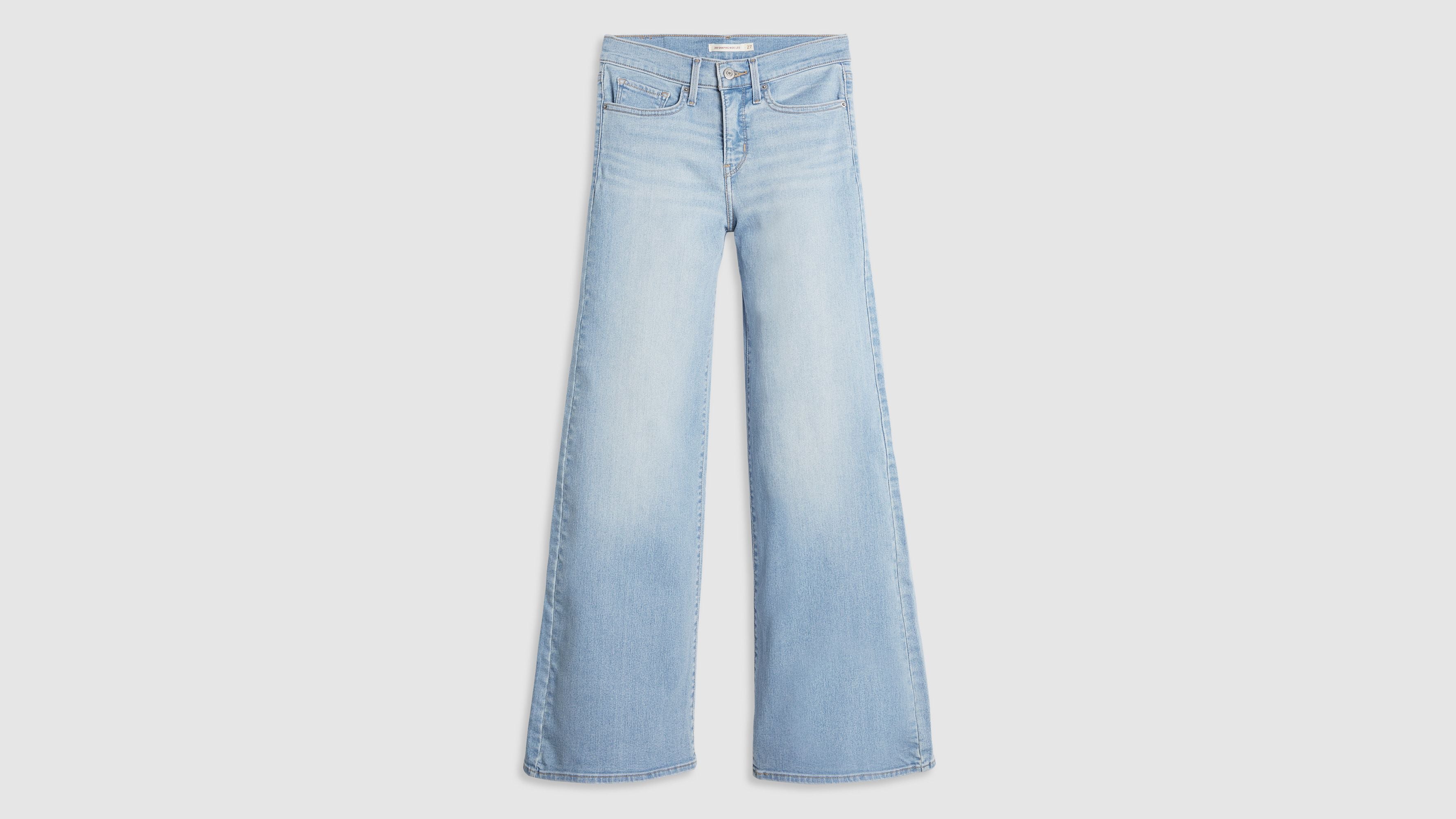 Levis | 318™ Formende Wide Leg Jeans | 0004 hellused