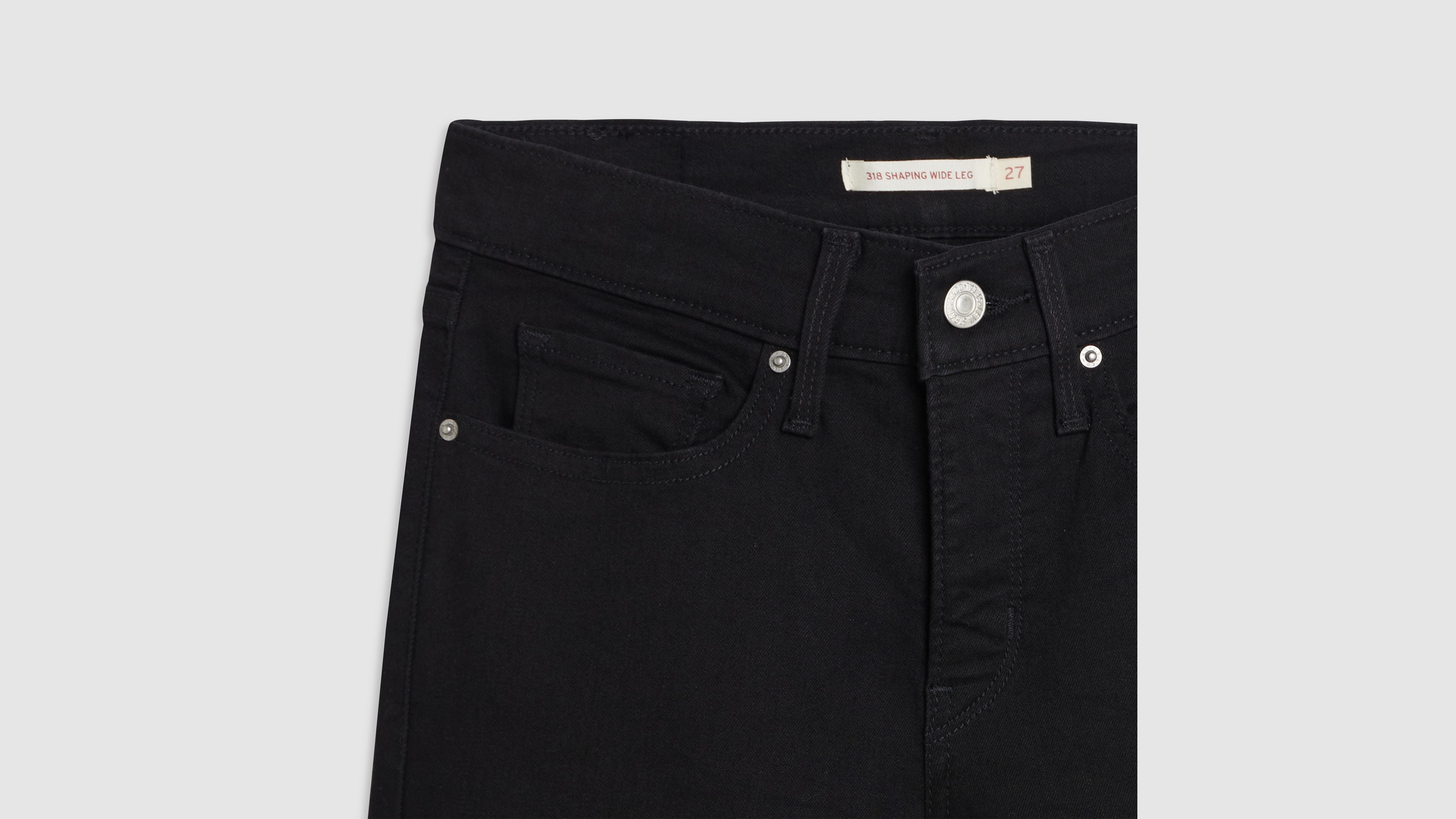 Levis | 318™ Formende Wide Leg Jeans | 0005 black