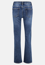 Load image into Gallery viewer, Cartoon | Regular fit jeans with rhinestones | 8620 Dark Blue Denim
