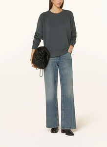 Mos Mosh | MMAbello O-LS Basic Sweatshirt | 836 Urban Chic