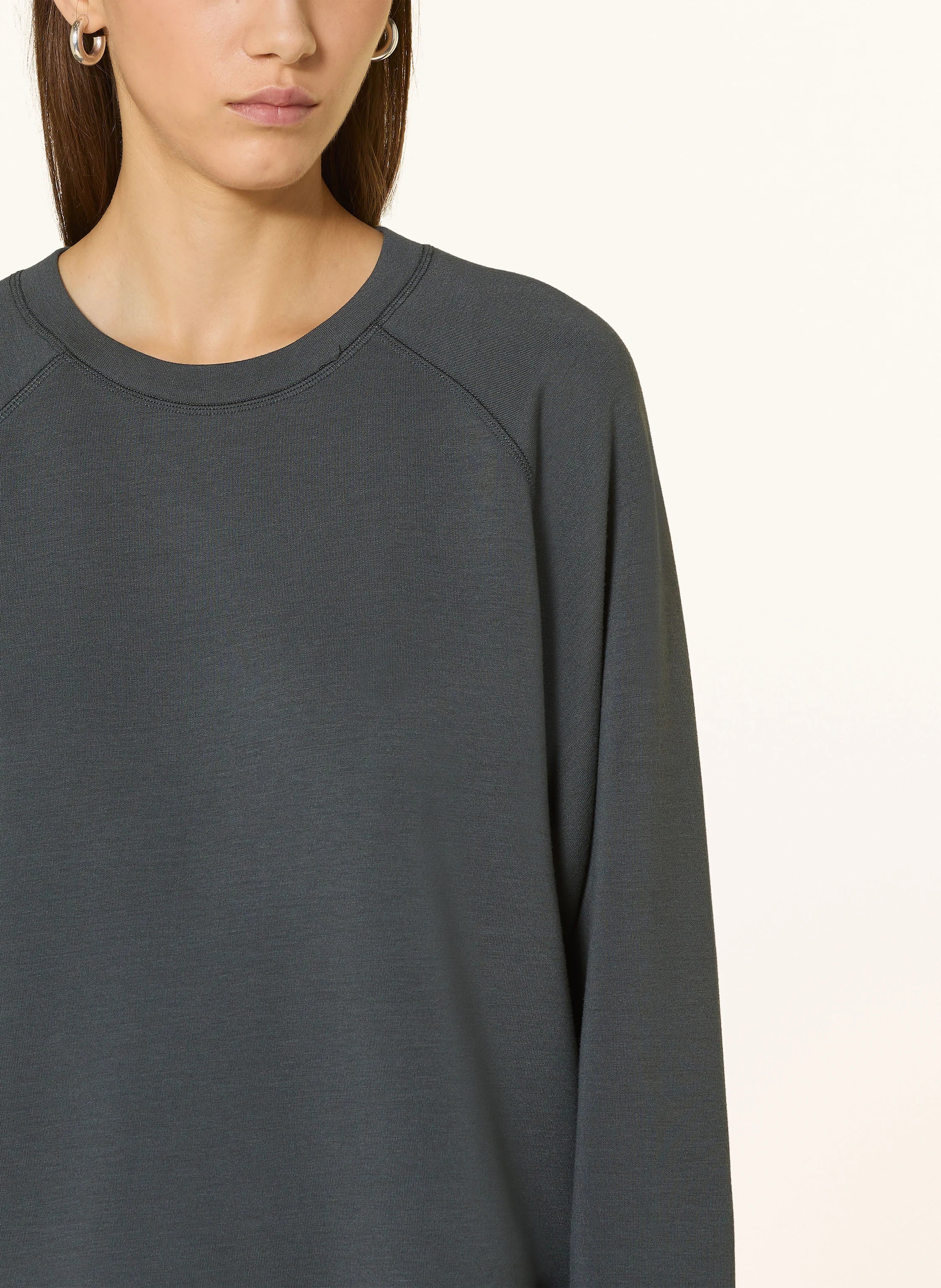 Mos Mosh | MMAbello O-LS Basic Sweatshirt | 836 Urban Chic