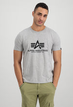 Lade das Bild in den Galerie-Viewer, Alpha Industries | Basic T-Shirt | 17 grey heather
