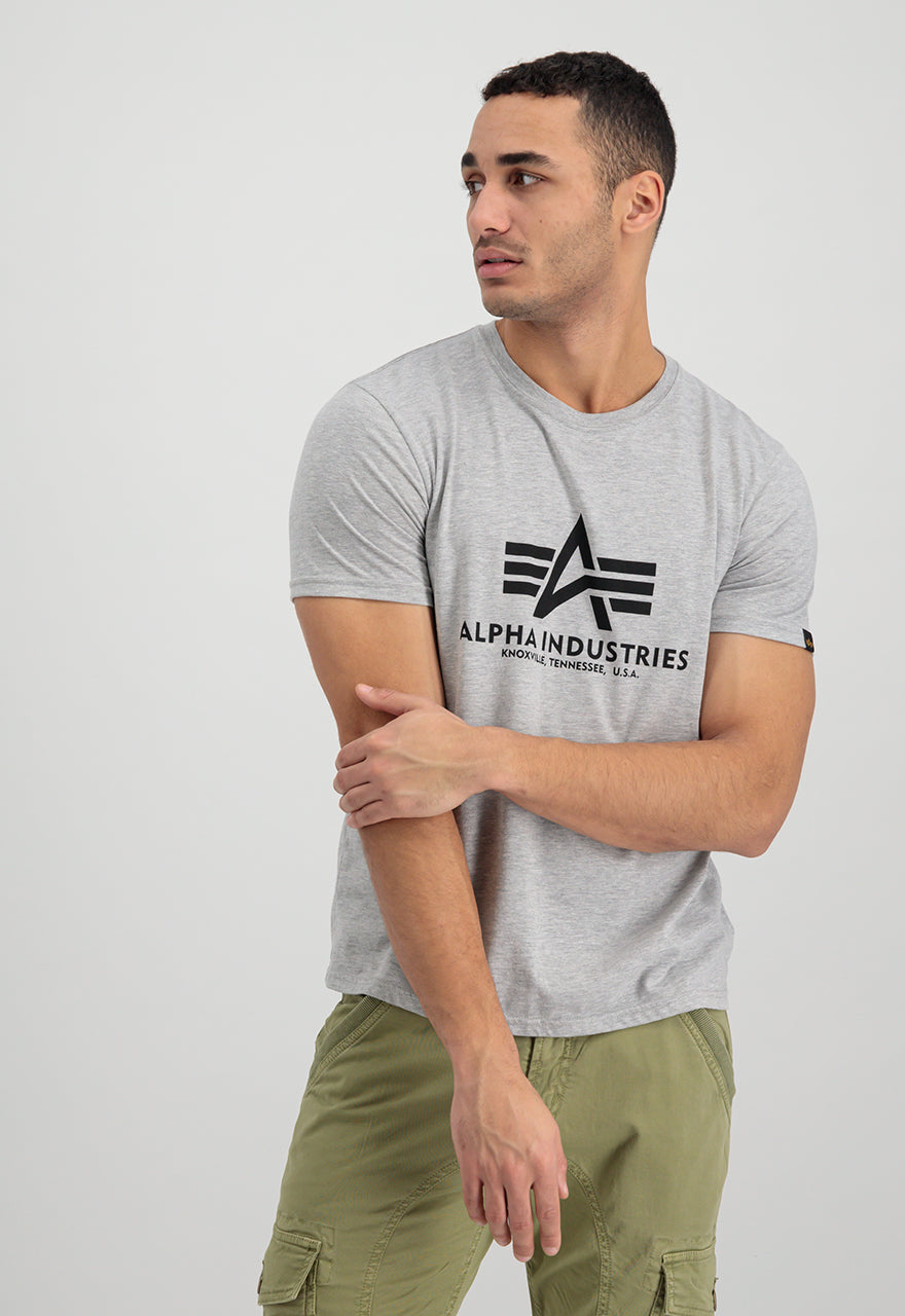 Alpha Industries | Basic T-Shirt | 17 grey heather