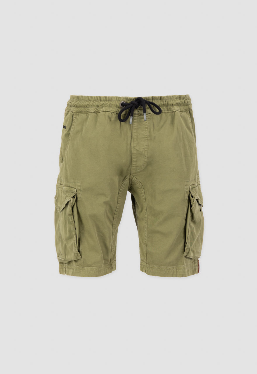 Alpha Industries | Cotton Twill Jogger Short | 011 olive