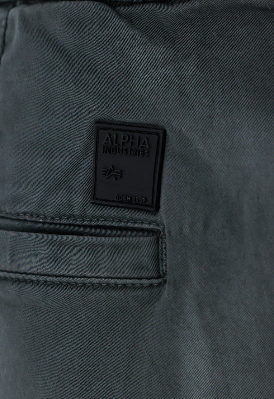 Alpha Industries | Cotton Twill Jogger Short | 684 vintage grey