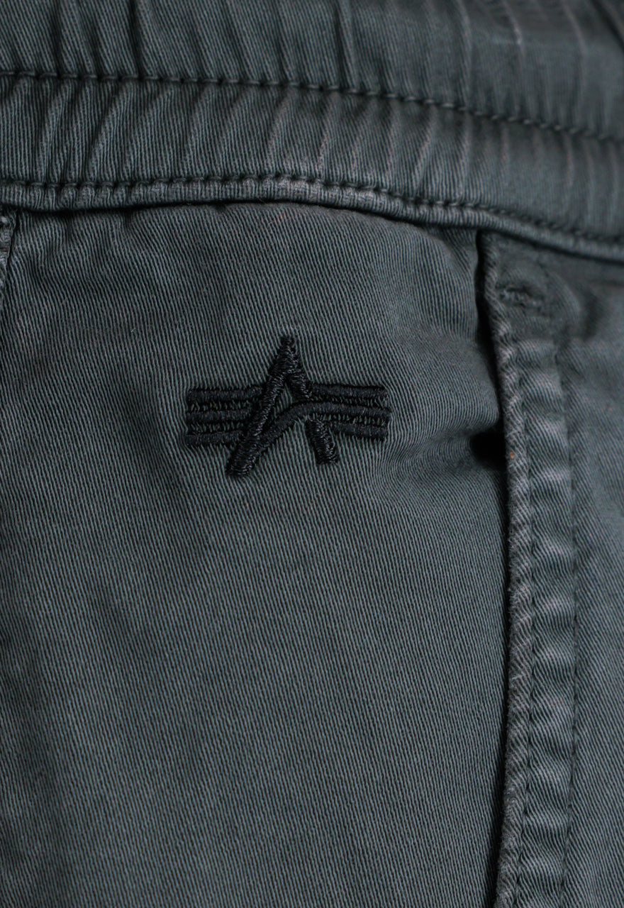 Alpha Industries | Cotton Twill Jogger Short | 684 vintage grey