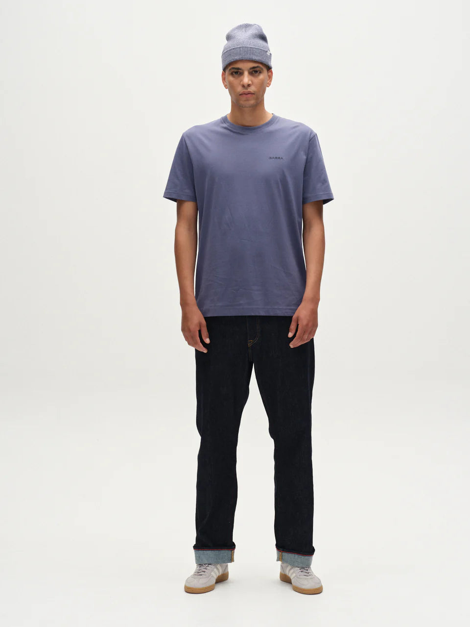 GABBA | DUNE LOGO SS GOTS T-Shirt | Vintage Indigo
