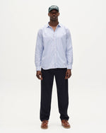 Lade das Bild in den Galerie-Viewer, GABBA | SVEN REG CREST LS Hemd | Blue Stripe
