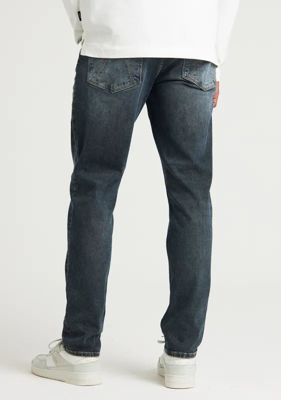 CHASIN | Evan Dirt Jeans | D20 MID BLUE DENIM