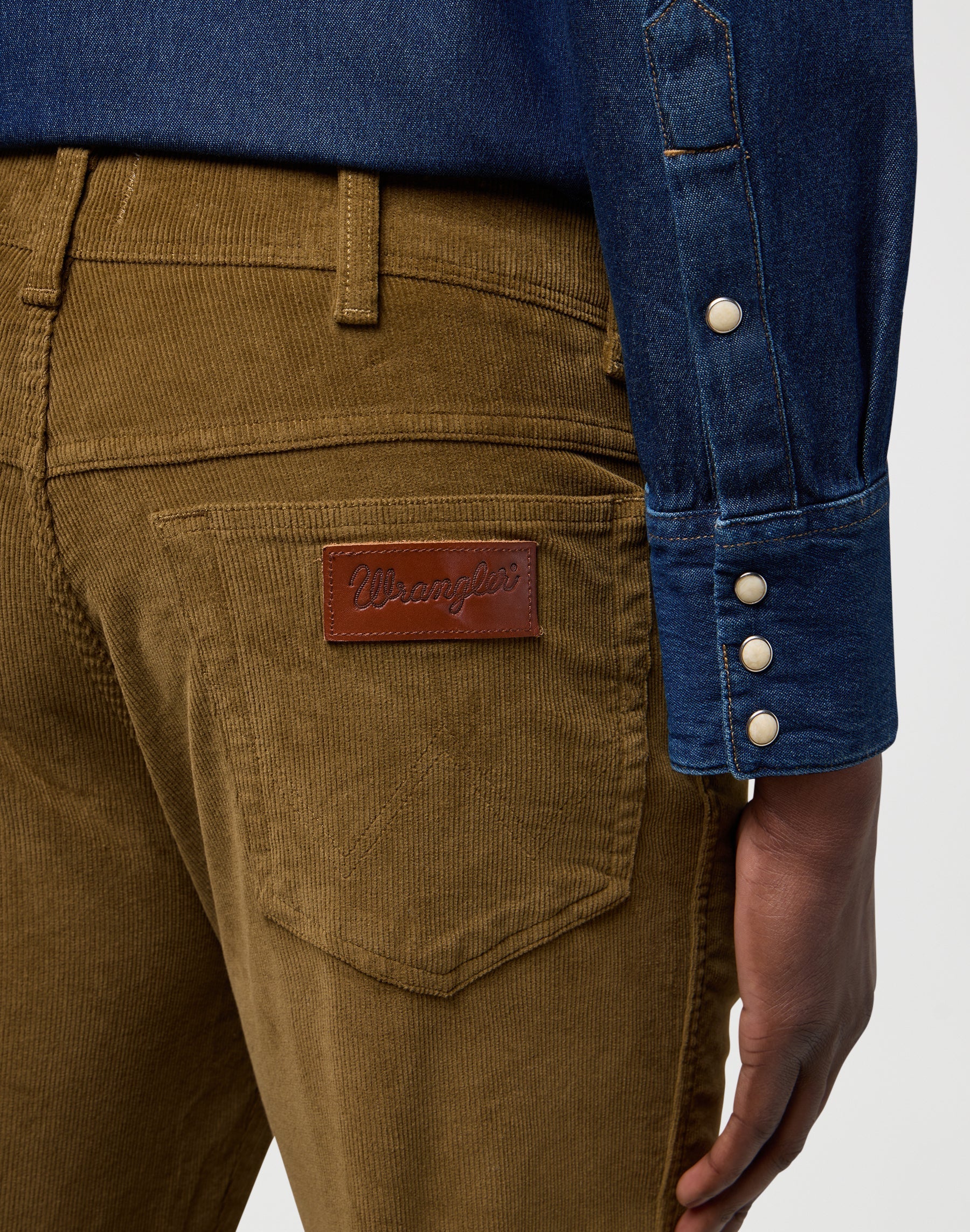 Wrangler | Texas Cord Hose | Kangaroo