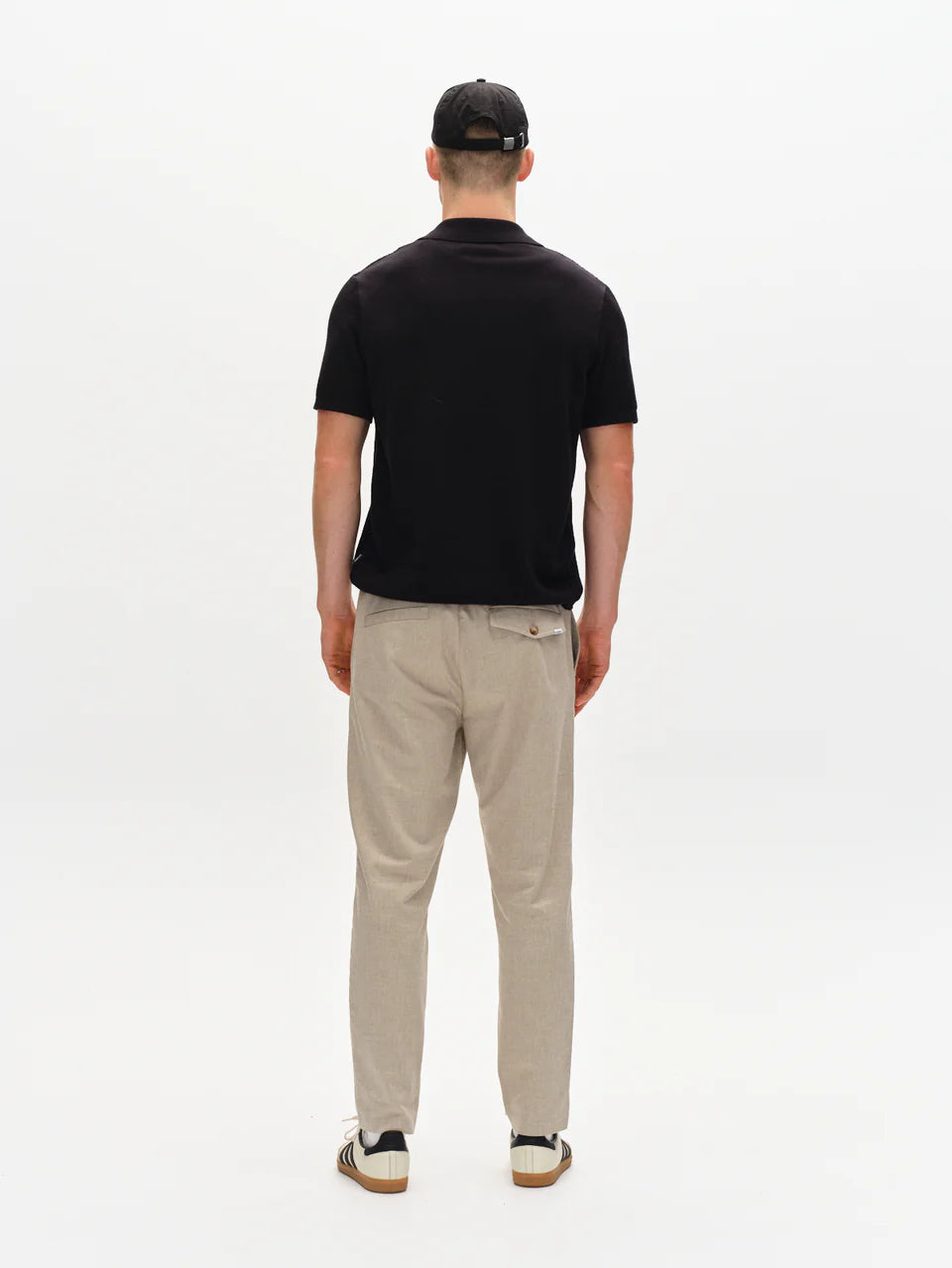 GABBA | Monza Button Regular Chinohose | 0806 sand