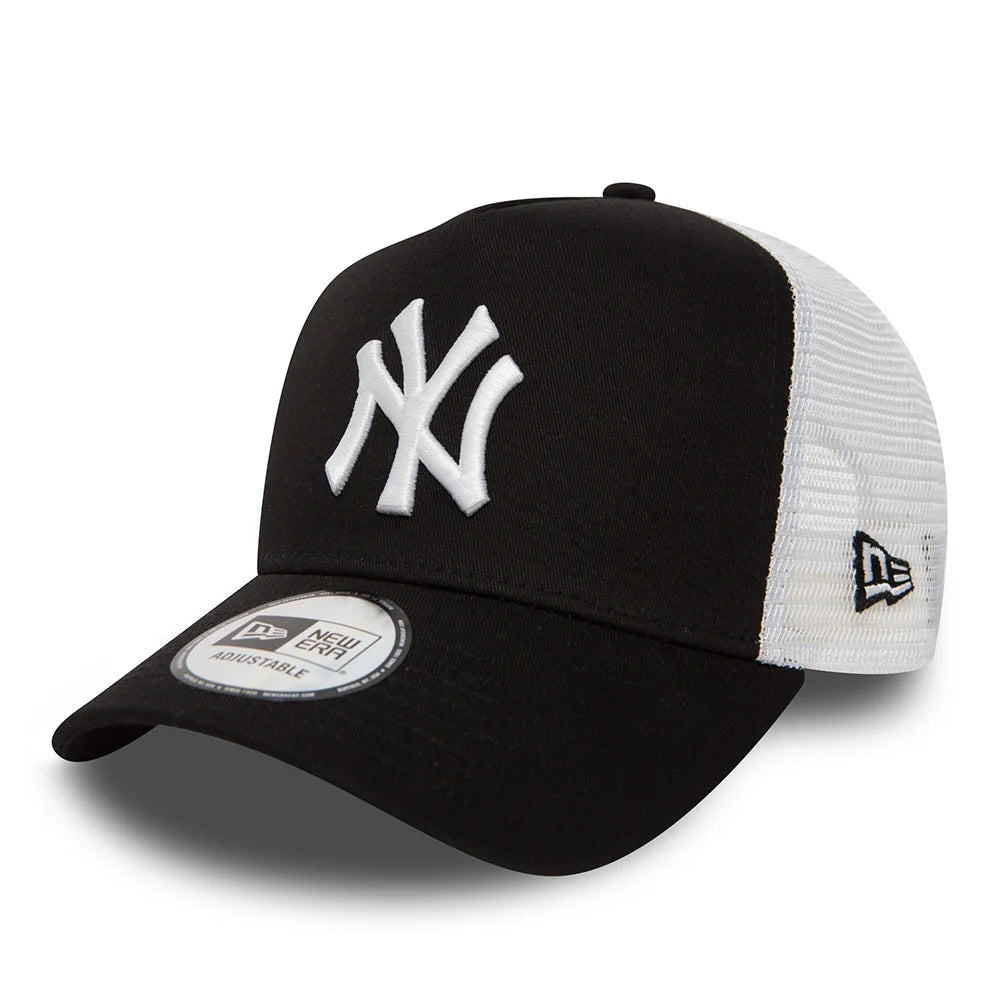 New Era NY Yankees A Frame Trucker Cap black white Yeans Halle Online Shop