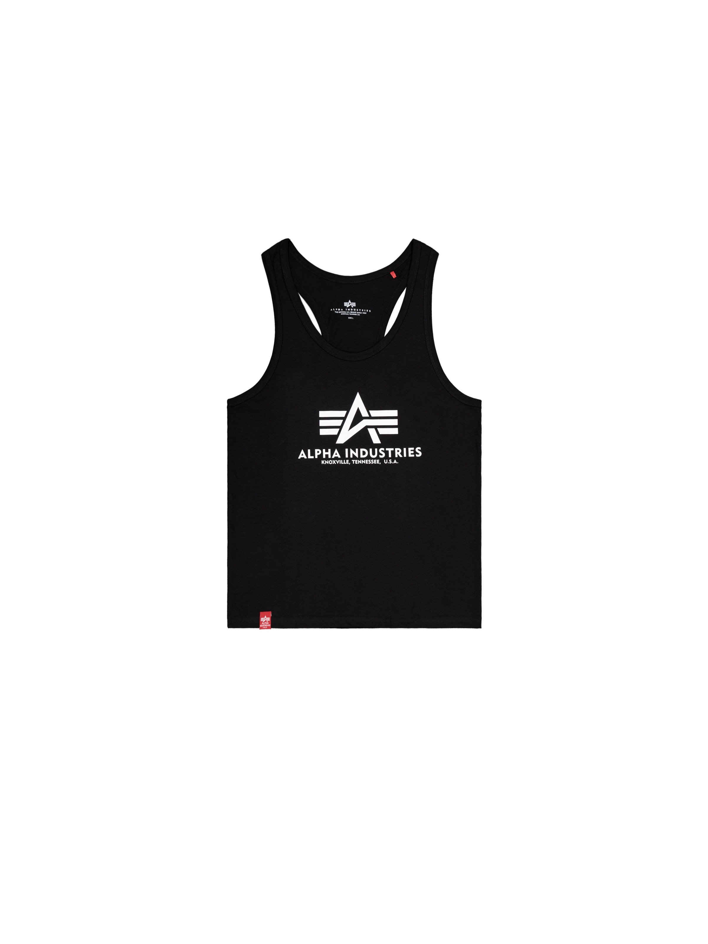 Alpha Industries | Small Logo Tank  | 03 black