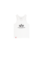 Load image into Gallery viewer, Alpha Industries | Small Logo Tank  | 09 white
