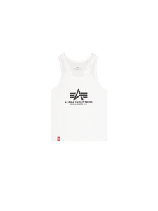Alpha Industries | Small Logo Tank  | 09 white