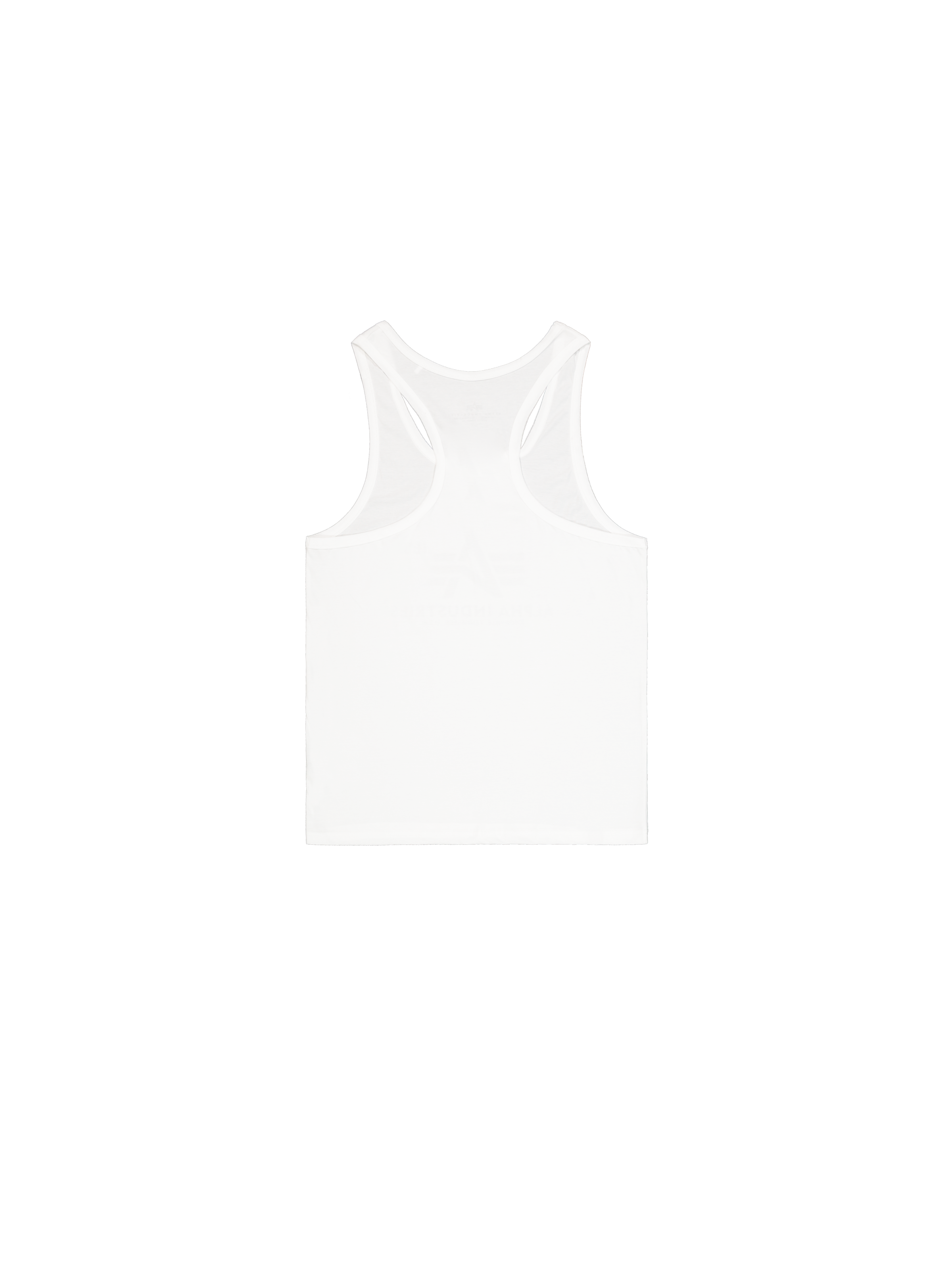 Alpha Industries | Small Logo Tank  | 09 white