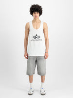 Load image into Gallery viewer, Alpha Industries | Small Logo Tank  | 09 white
