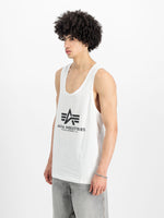 Load image into Gallery viewer, Alpha Industries | Small Logo Tank  | 09 white

