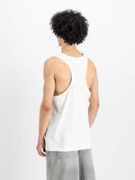 Load image into Gallery viewer, Alpha Industries | Small Logo Tank  | 09 white

