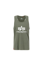Load image into Gallery viewer, Alpha Industries | Small Logo Tank  | 142 dark olive
