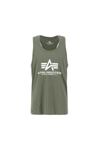 Alpha Industries | Small Logo Tank  | 142 dark olive