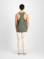 Load image into Gallery viewer, Alpha Industries | Small Logo Tank  | 142 dark olive
