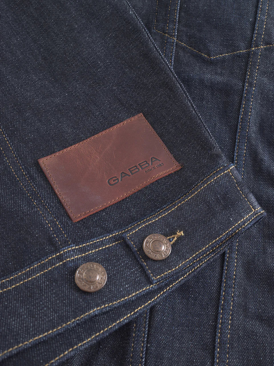 GABBA | LUCA SELF Jacket | Dark Blue Denim