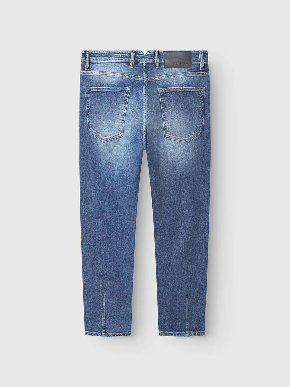 GABBA | Alex Cros - Relaxed Tapered Fit Jeans | Mid Blue Denim