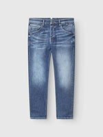 Lade das Bild in den Galerie-Viewer, GABBA | Alex Cros - Relaxed Tapered Fit Jeans | Mid Blue Denim
