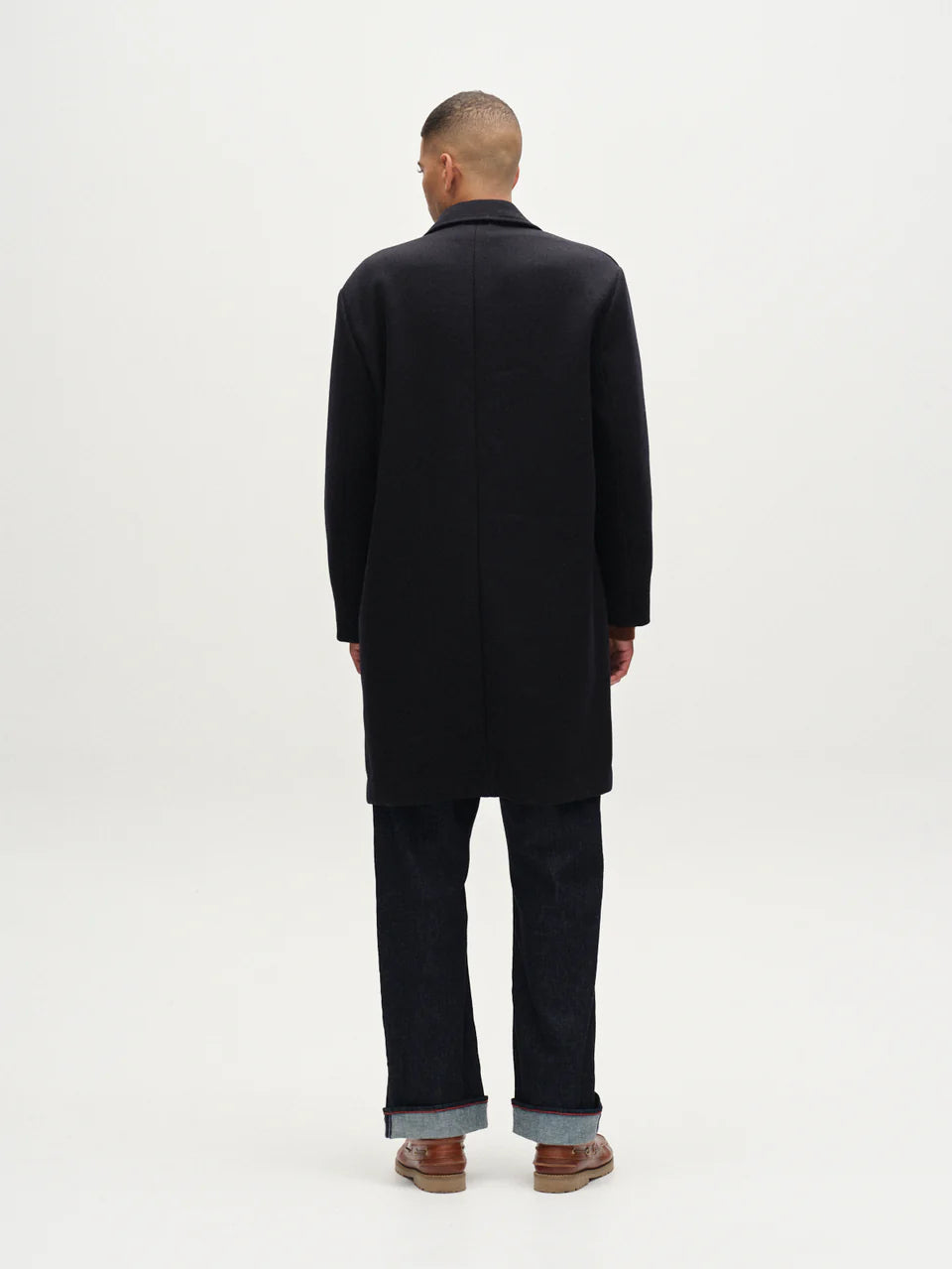 GABBA | LEEDS DRIFT Mantel | Navy