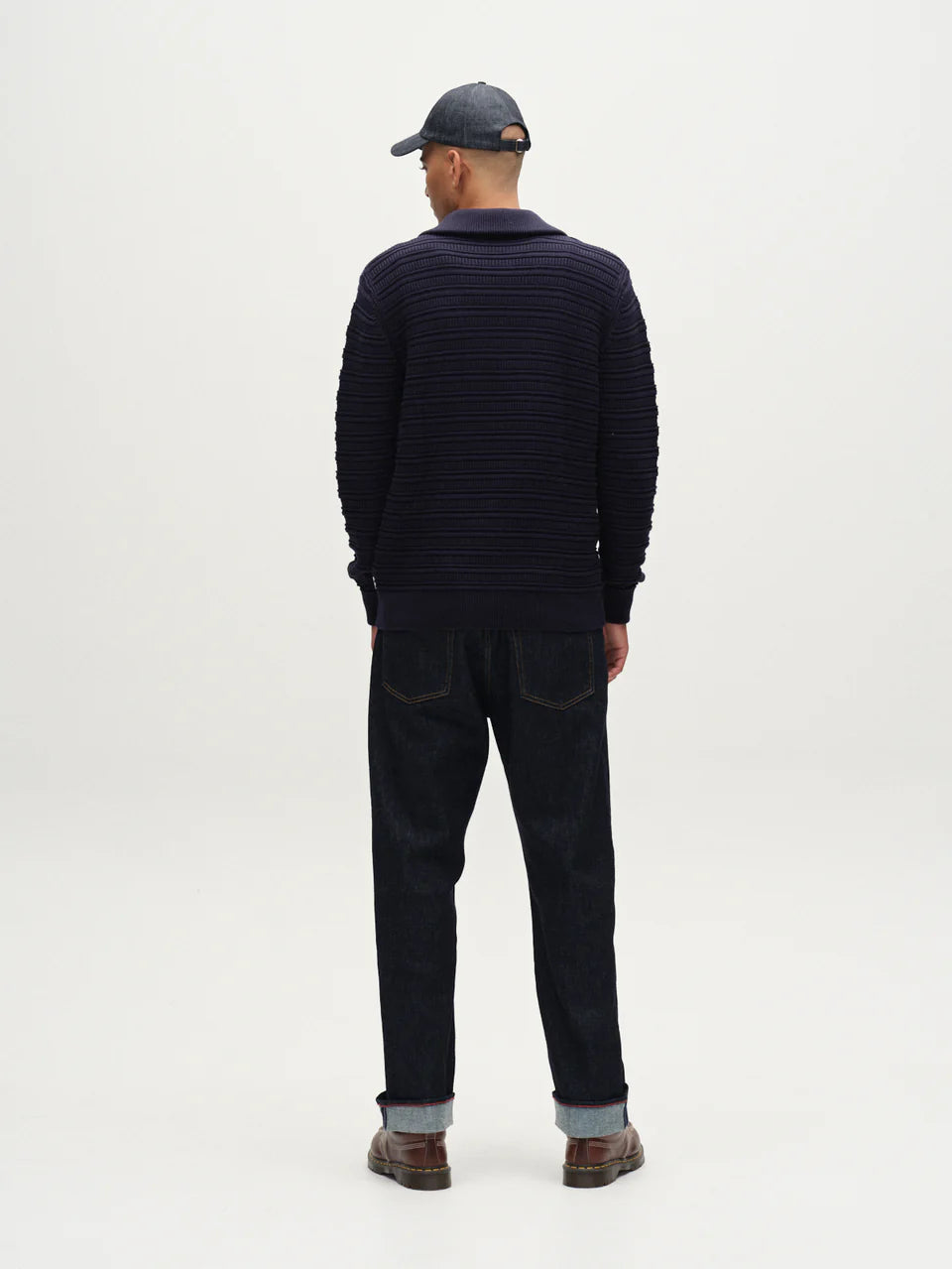 GABBA | Iwaki Buco LS Pullover | Navy