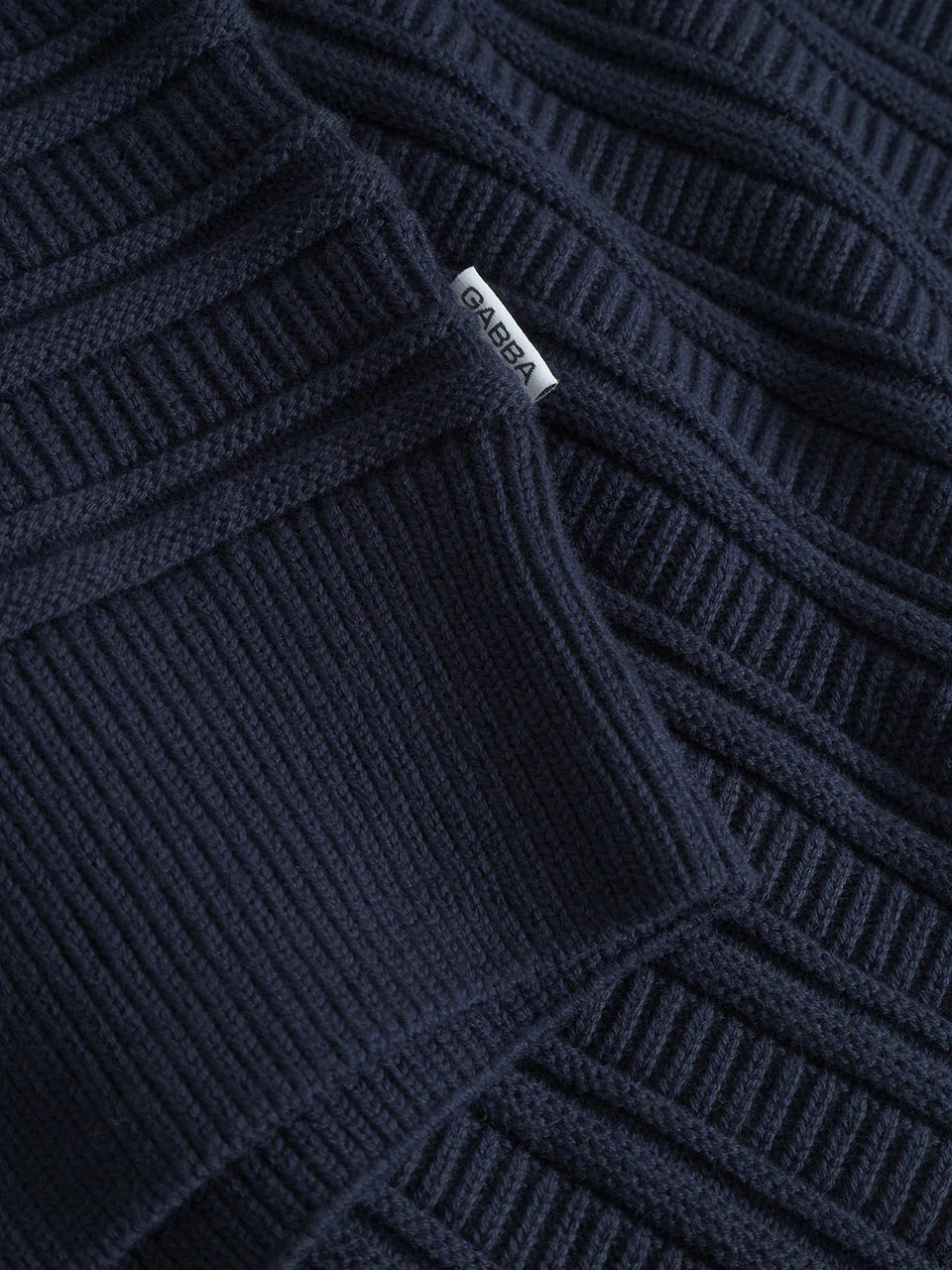 GABBA | Iwaki Buco LS Pullover | Navy