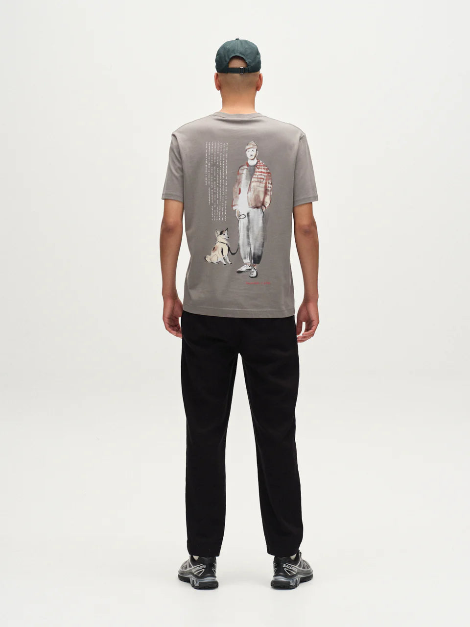 GABBA | Dune Kay Man Bauw SS GOTS T-Shirt | Dust Sage Green