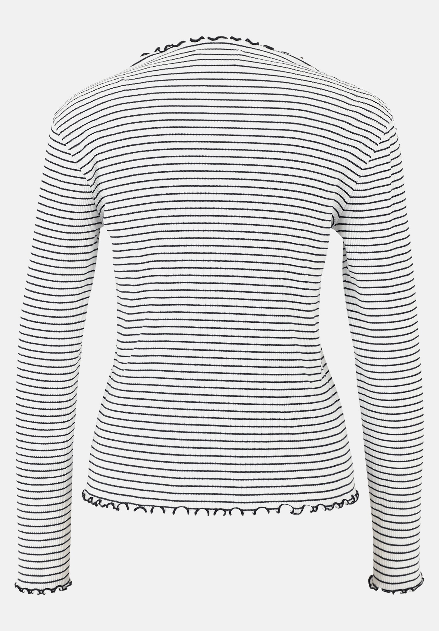 Cartoon | Langarm-Shirt mit Kragen  | 1891 Cream/Black