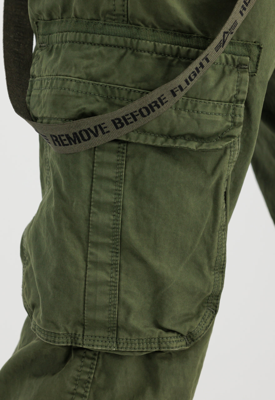 Alpha Industries | Utility Pant | 03 Black | 142 Dark olive | 186 Taupe