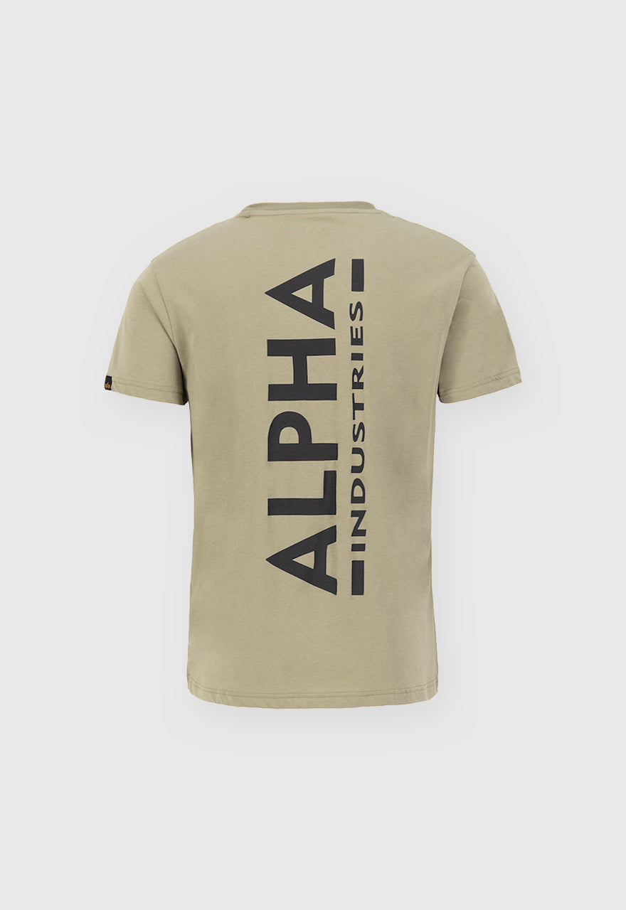 Alpha Industries | Backprint T | 154 oliveblack