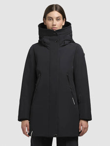 Khujo | Jacke lang VIONA5 | 200 black