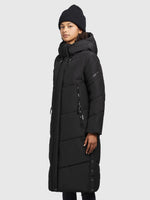 Lade das Bild in den Galerie-Viewer, Khujo | Sonje5- Jacke lang | 200 black
