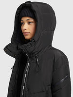 Lade das Bild in den Galerie-Viewer, Khujo | Sonje5- Jacke lang | 200 black
