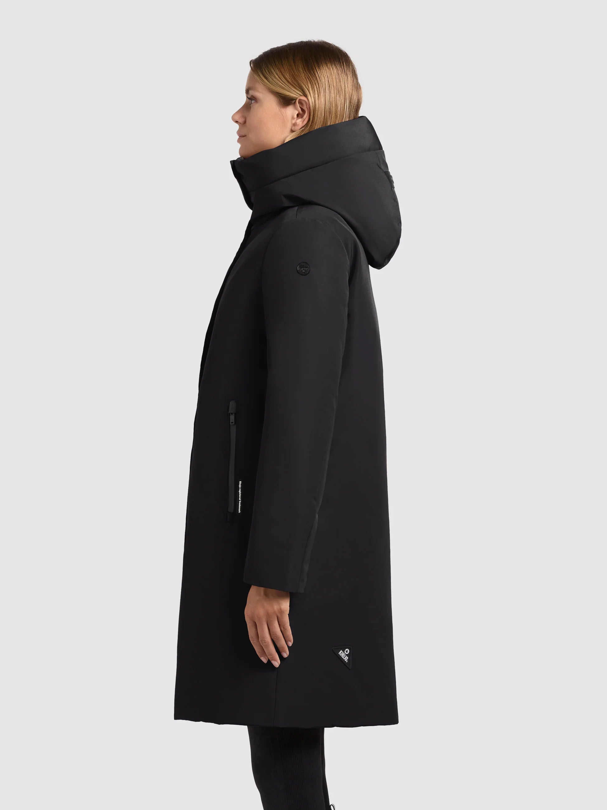 Khujo | Mantel NELLEN | 200 black