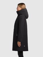 Lade das Bild in den Galerie-Viewer, Khujo | Mantel NELLEN | 200 black
