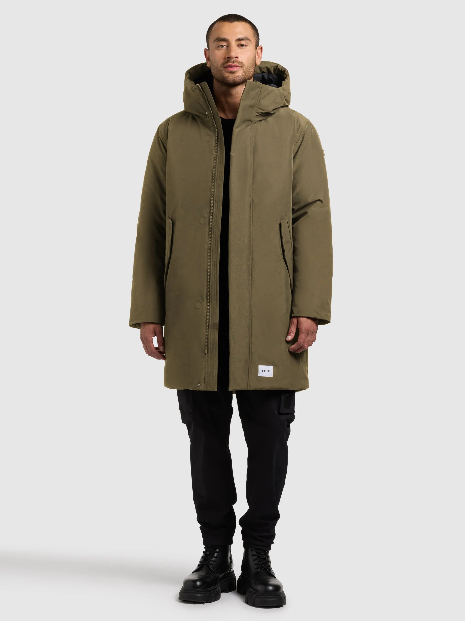 Khujo | Mantel FOGG | 338 green