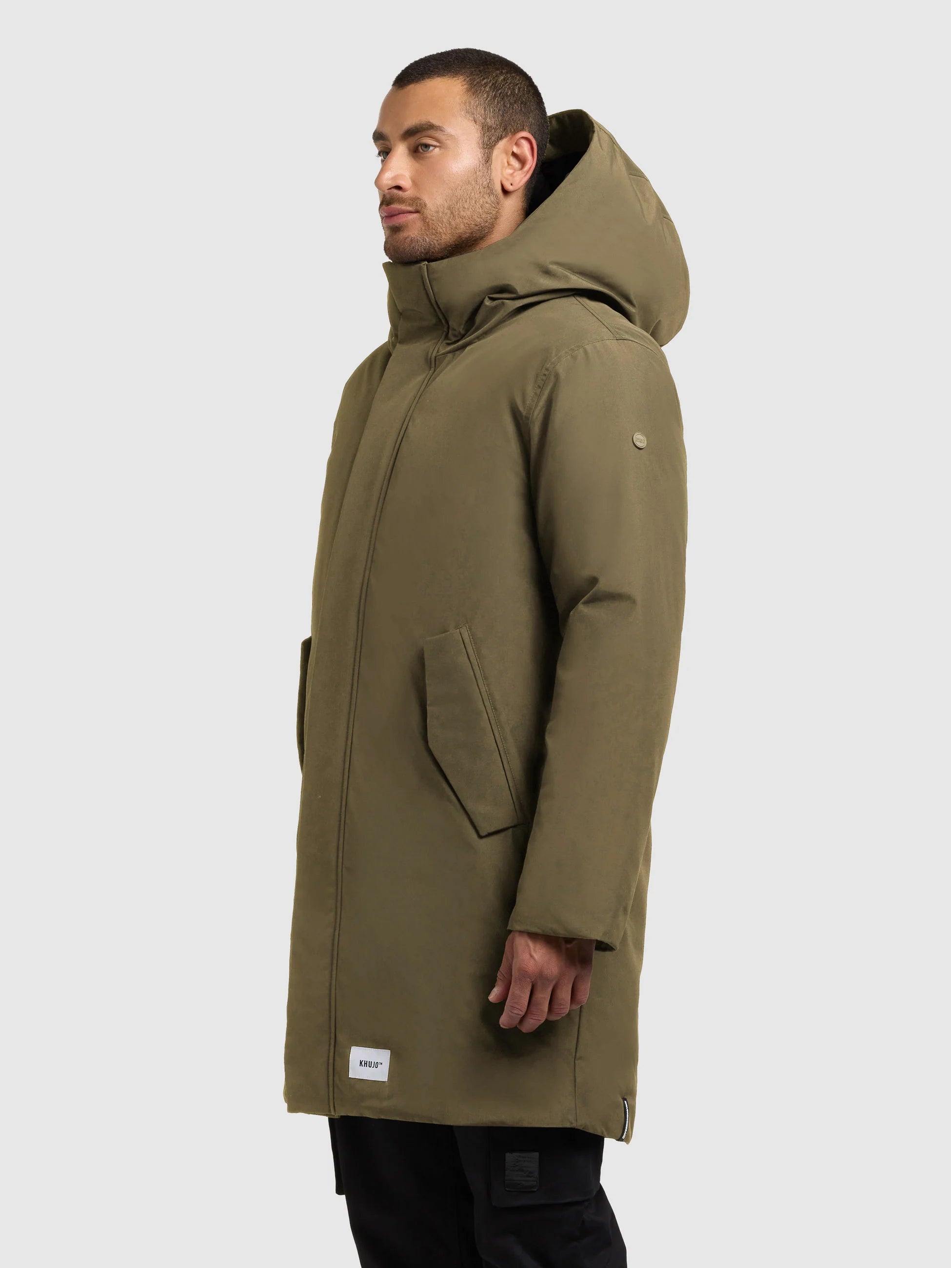Khujo | Mantel FOGG | 338 green