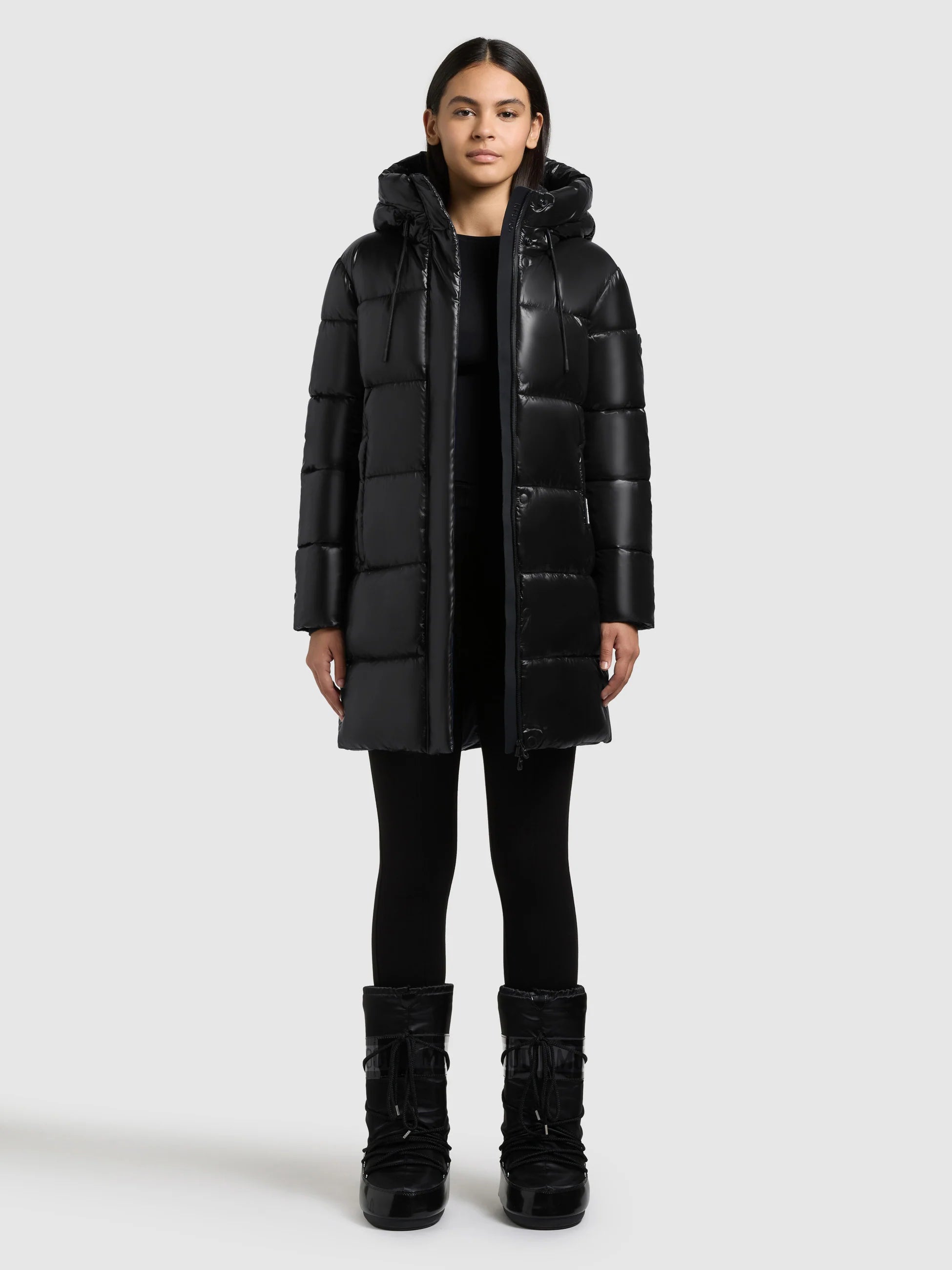 Khujo | Mantel JANOU | 200 black